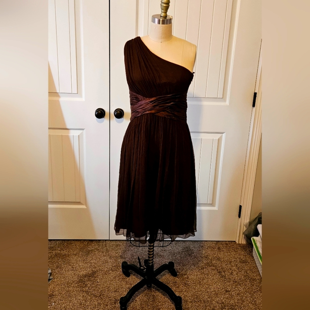 Women's brown cocktail/party dress